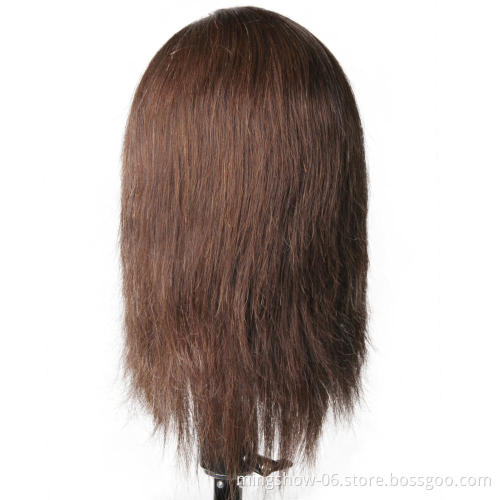 100  human hair mannequin heads for hairdresser